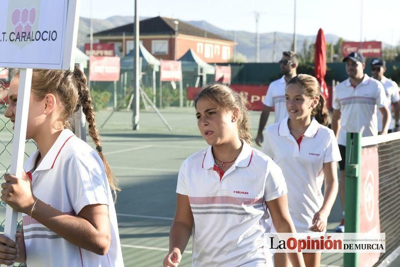 Inauguración del Campeonato Nacional de Tenis Alevín en el Club Cordillera