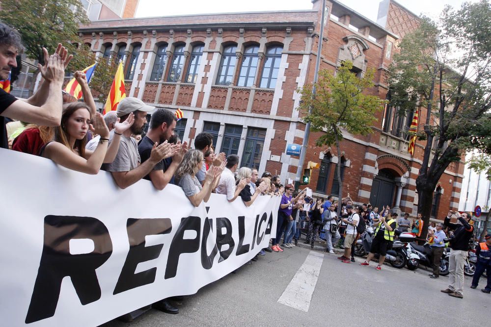 Manifestació a Girona.