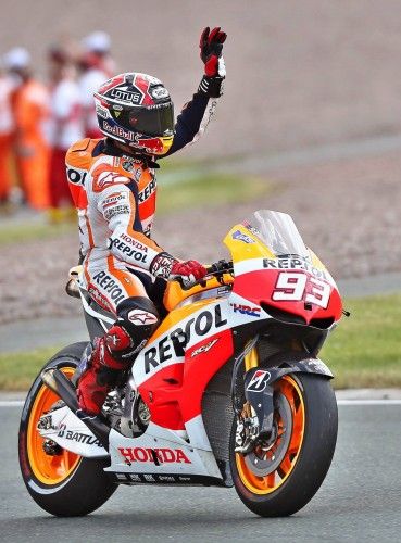 Carrera de Moto GP de Alemania que ha ganado Marc Márquez