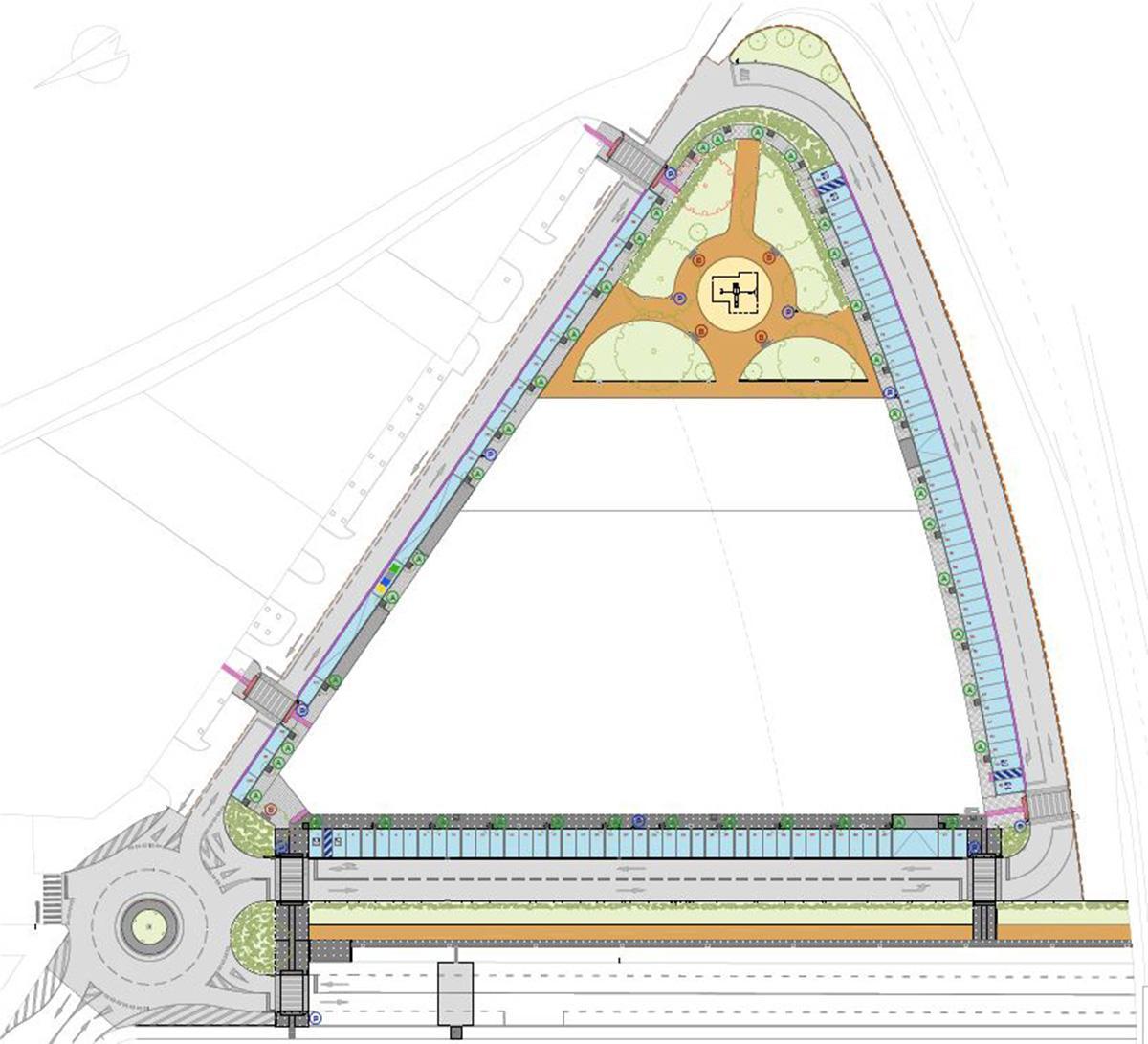 Detalle del proyecto de urbanización.