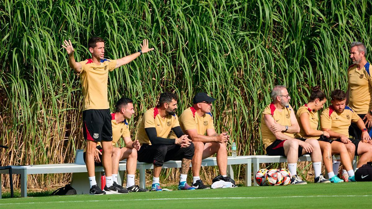 Albert Sánchez: No nos marcamos el objetivo del play off, lo importante es la formación