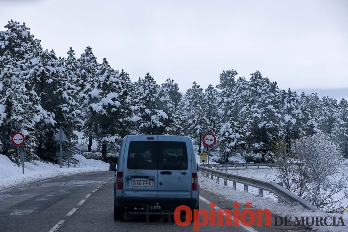 La comarca del Noroeste ofrece una estampa invernal