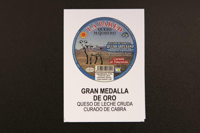 FUERTEVENTURA - Concurso Oficial Agrocanarias 2018 - LA PARED - GRAN MEDALA DE ORO QUESO DE LECHE CRUDA CURADO DE CABRA - 15-05-18  | 15/05/2018 | Fotógrafo: Gabriel Fuselli