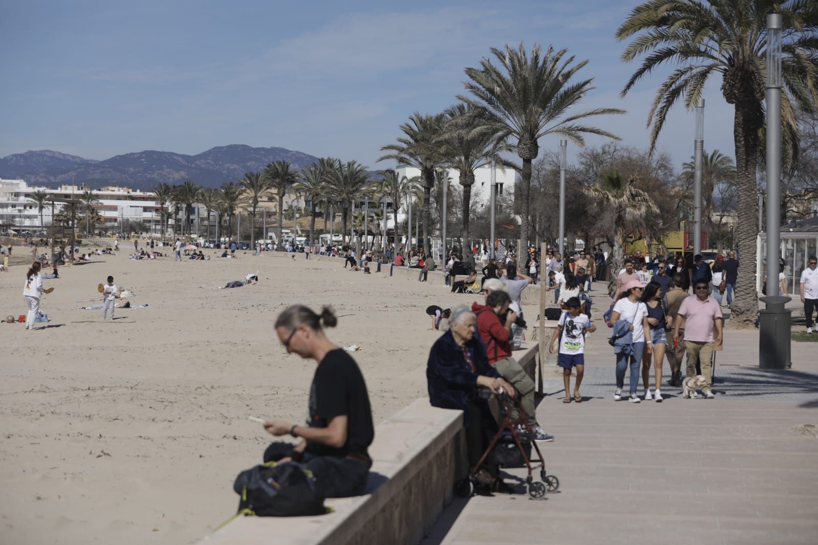 Mallorca disfruta de otro día de buen tiempo