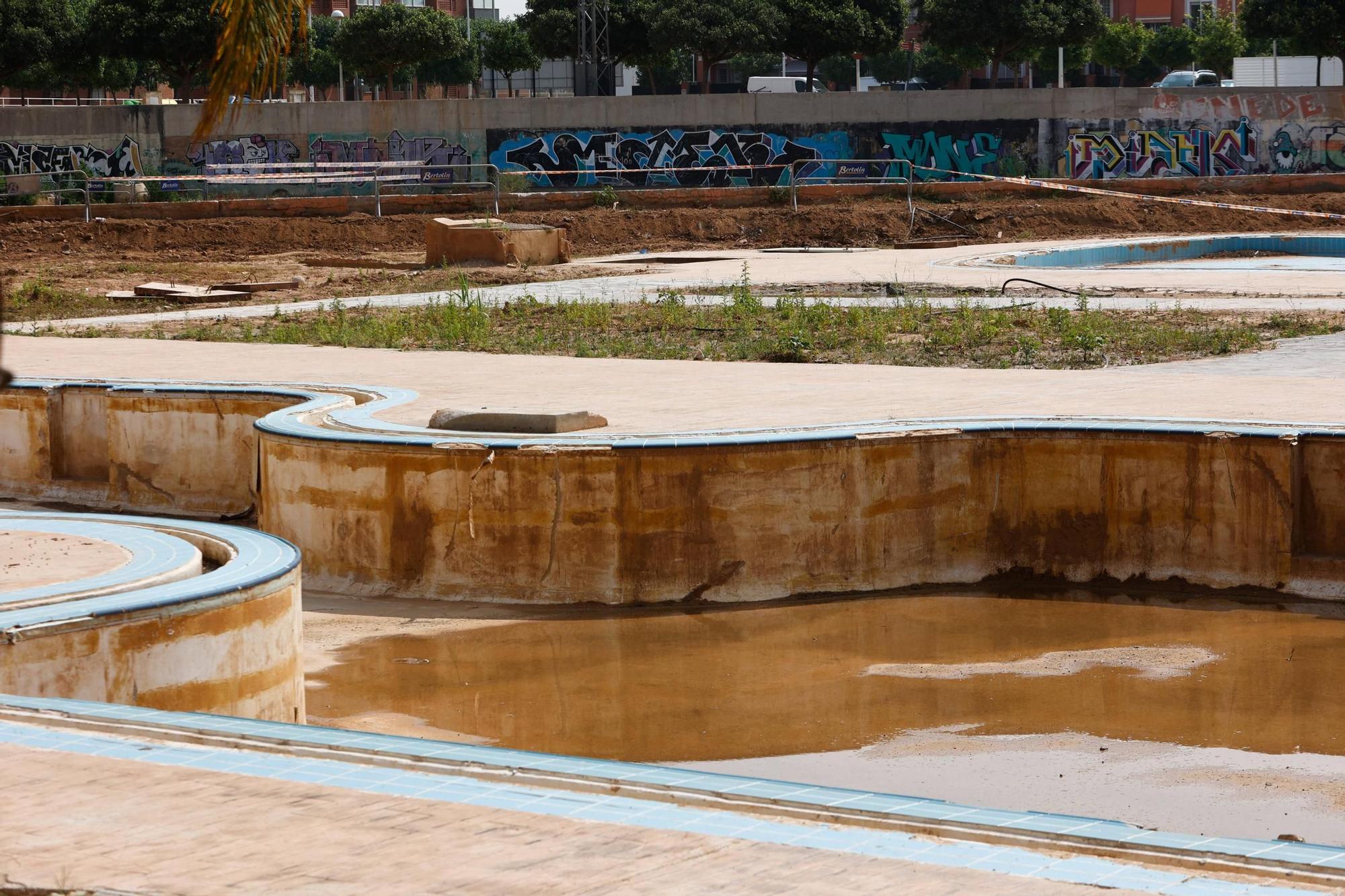 Piscinas de verano en los municipios de l'Horta Sud afectados por la dana