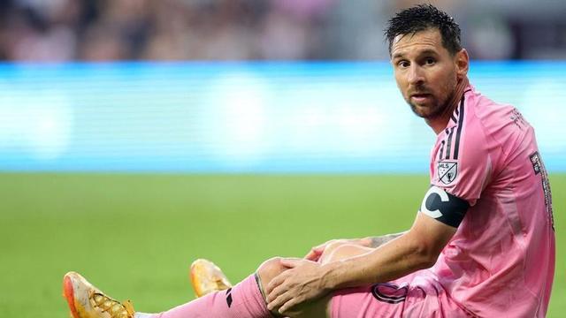 Leo Messi, en el partit de l’Inter Miami davant Philadelphia Union.