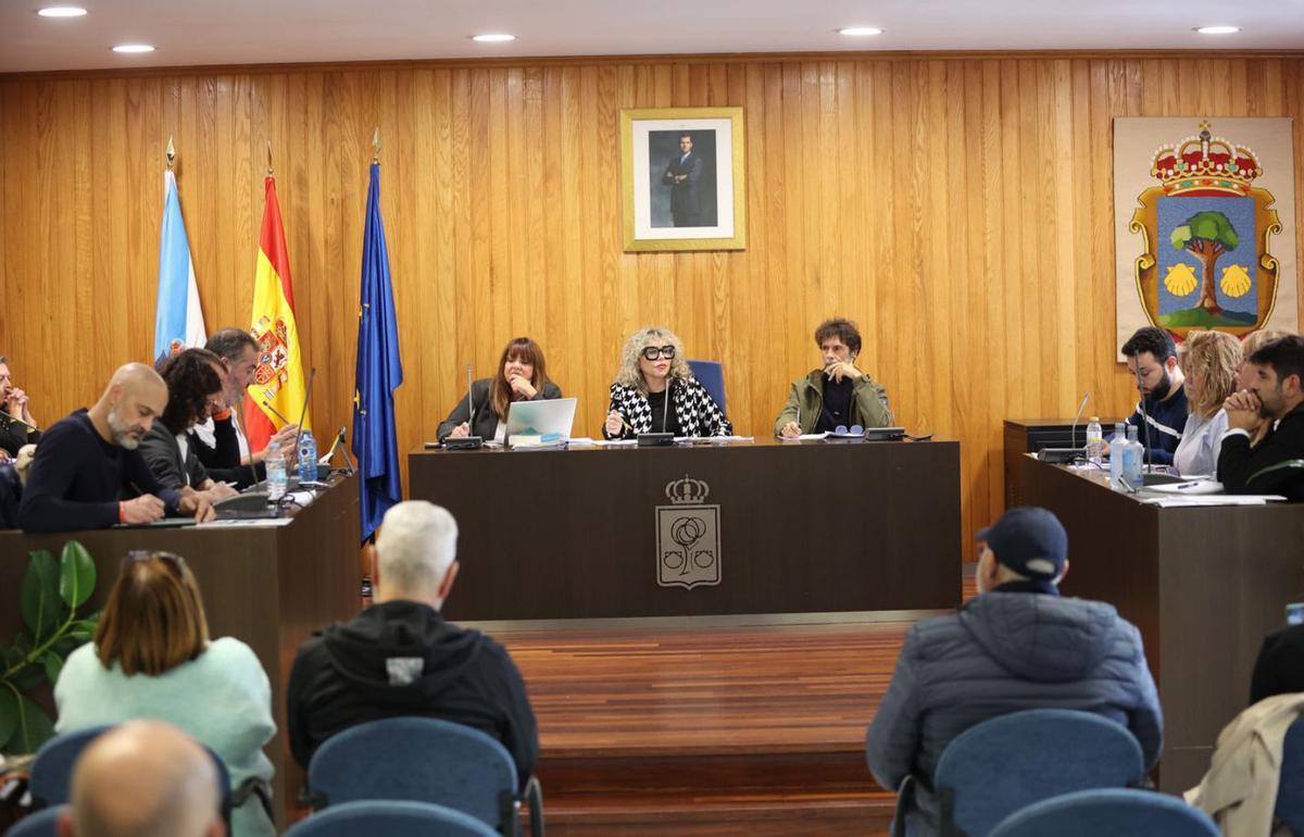 El Pleno de Cambre durante una sesión ordinaria. |  Iago López