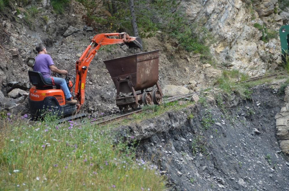 El trenet de coll de Pradell, en via morta