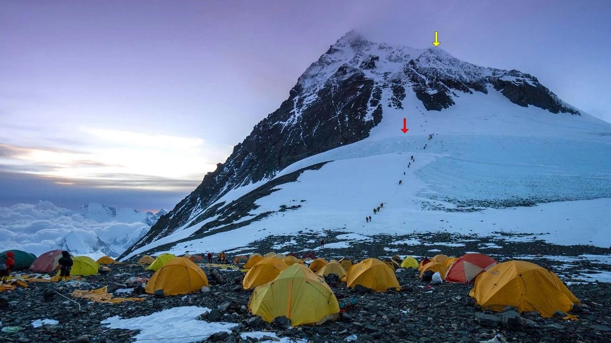 Ubicación del glaciar