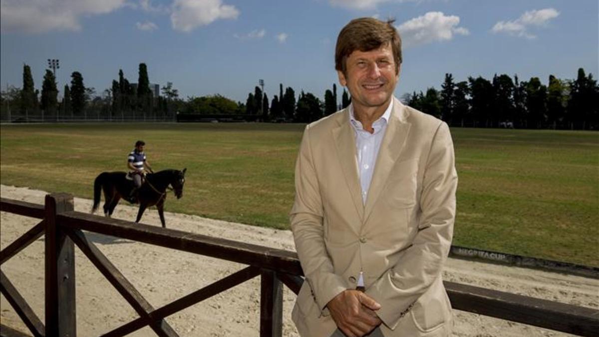 Curro Espinós, presidente del Real Club de Polo de Barcelona