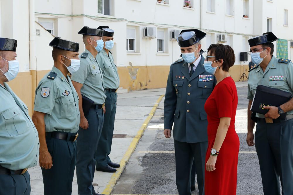 La directora general de la Guardia Civil, María Gámez, informa de la Operación Face MaskSK,