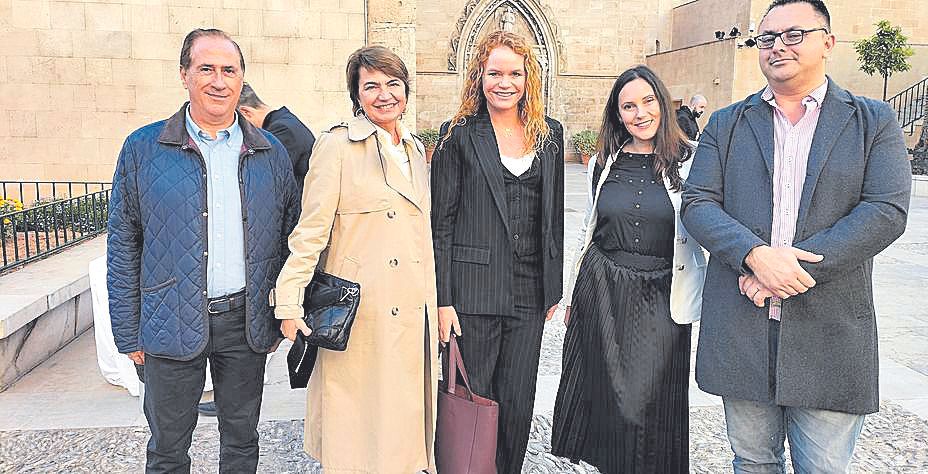 Marga Durán, Corinna Graf, Ana Nadal y Juan Carlos Enrique.