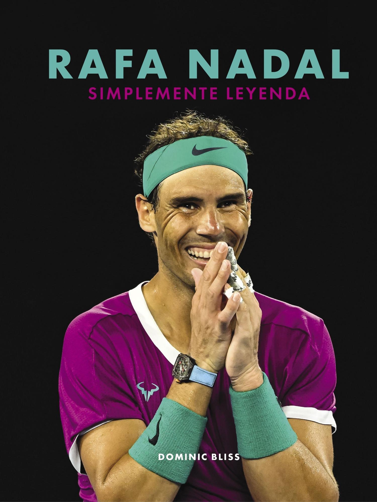 Rafa Nadal, simplemente leyenda, una biografía ilustrada de un tenista mítico.