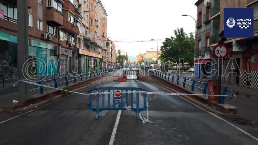 El túnel del Rollo permanece cerrado.