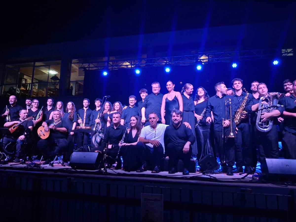 El concert va esdevenir un magnífic inicie de les festes de Benidoleig