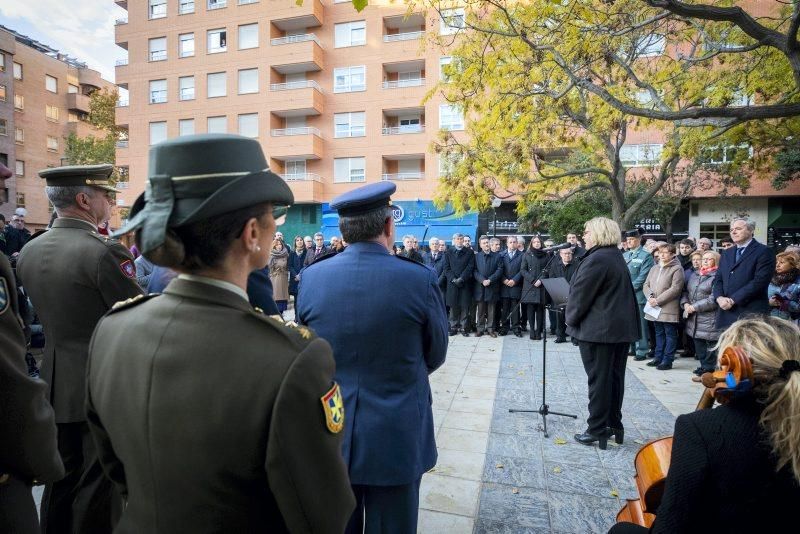 Homenaje a las víctimas de la casa cuartel de Zaragoza