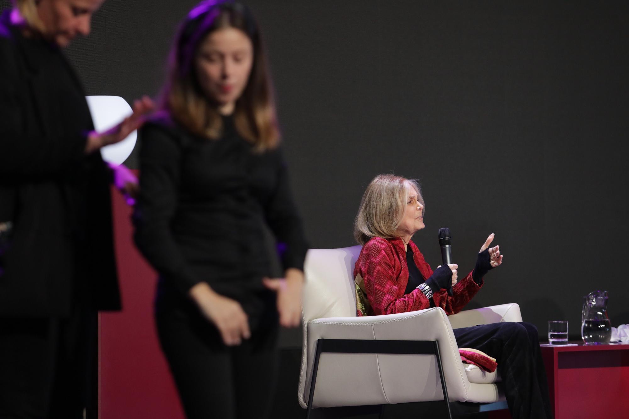 Gloria Steinem, en La Vega: "Con 87 años he conseguido la libertad"