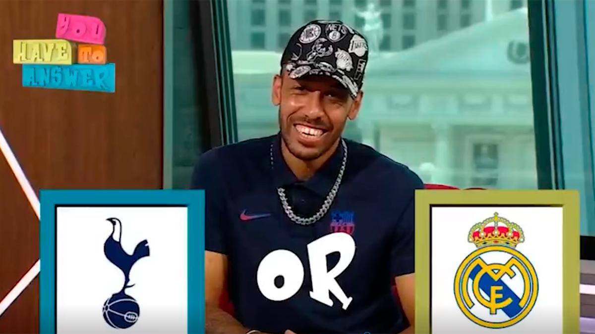 ¿Tottenham o Real Madrid? Atención a la respuesta de Aubameyang...