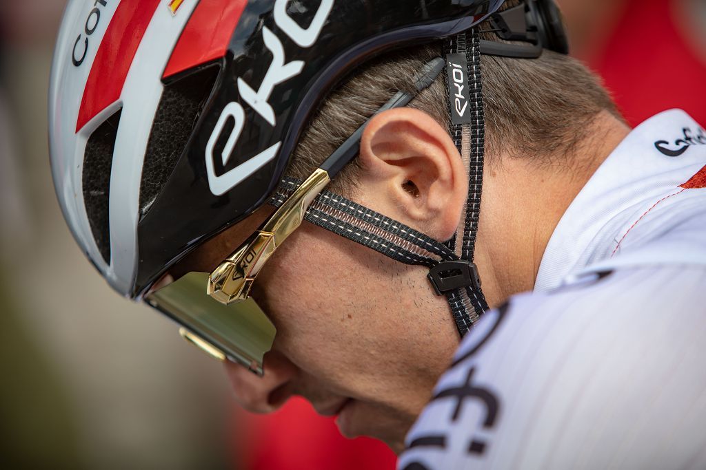 Salida de la Vuelta Ciclista a la Región de Murcia en San Javier