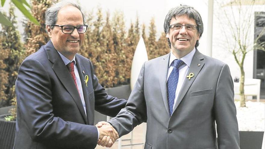 Puigdemont y Torra auguran un &#039;Govern&#039; de larga duración