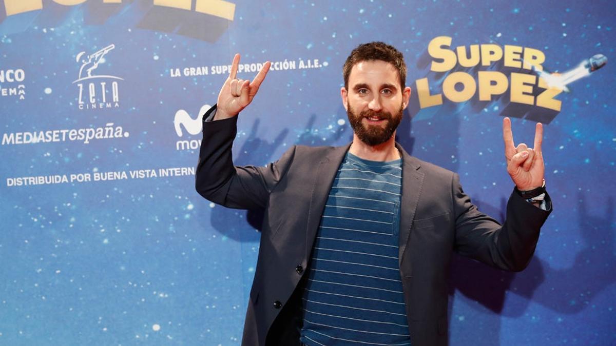 Dani Rovira en el preestreno de Dani Rovira