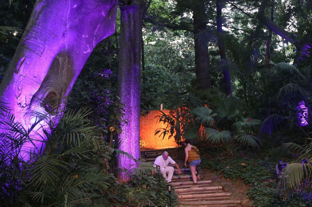 El musical malagueño 'Hara, el espíritu de la selva' volvió a Málaga en el inicio de su gira por otros jardines botánicos del país