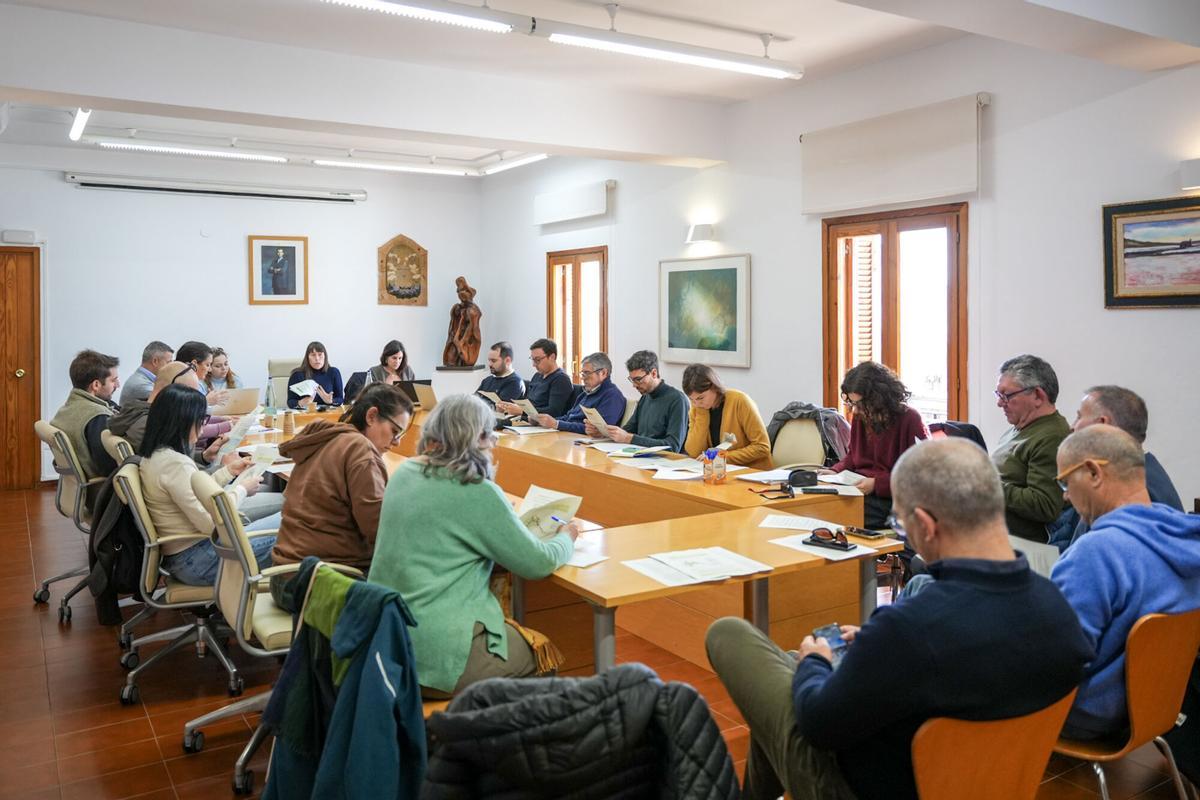 Un momento de la reunión mantenida el pasado martes sobre Formentera.eco.