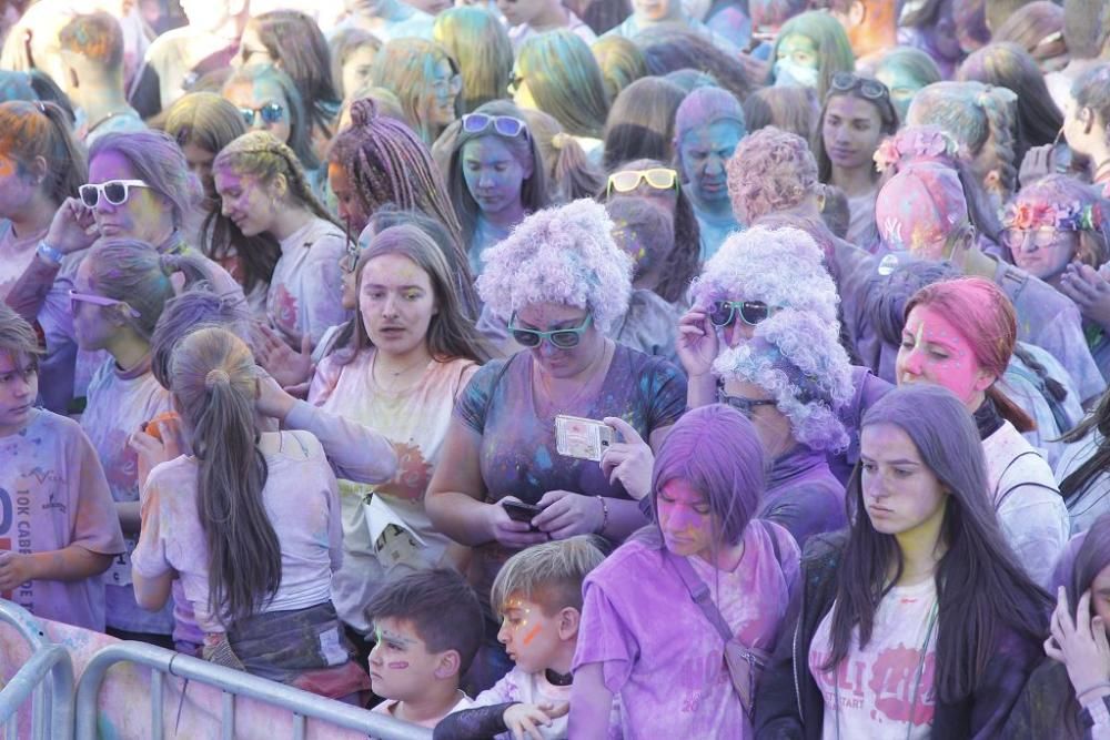 Sexta edición de la Holi Run en Cabezo de Torres