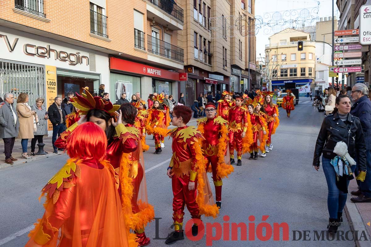 Los niños toman las calles de Cehegín en su desfile de Carnaval