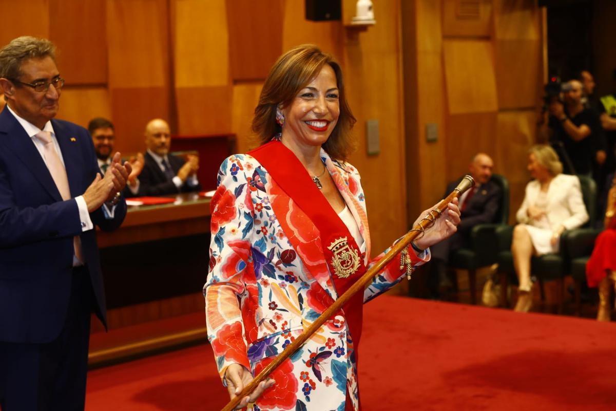 En imágenes | Investidura de Natalia Chueca como alcaldesa de Zaragoza