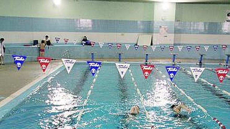 La piscina cubierta de Pénjamo, antes de que fuera clausurada.