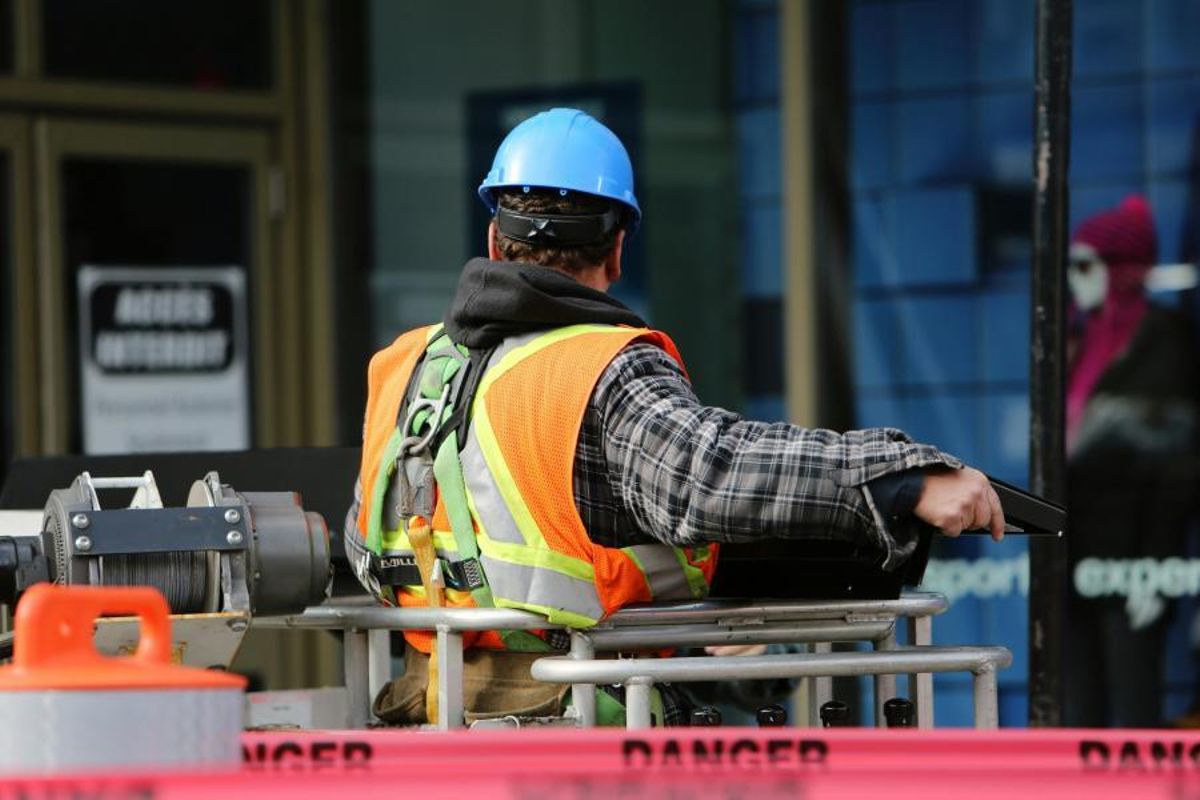Trabajador de la obra