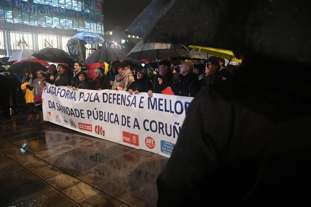 A Coruña contra los recortes en Sanidad