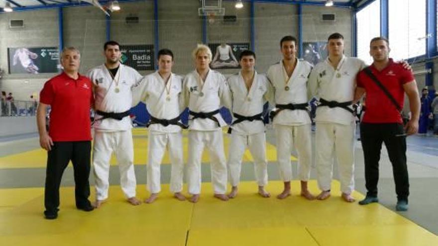 Els judokes del Girona Judo van triomfar a Barcelona.