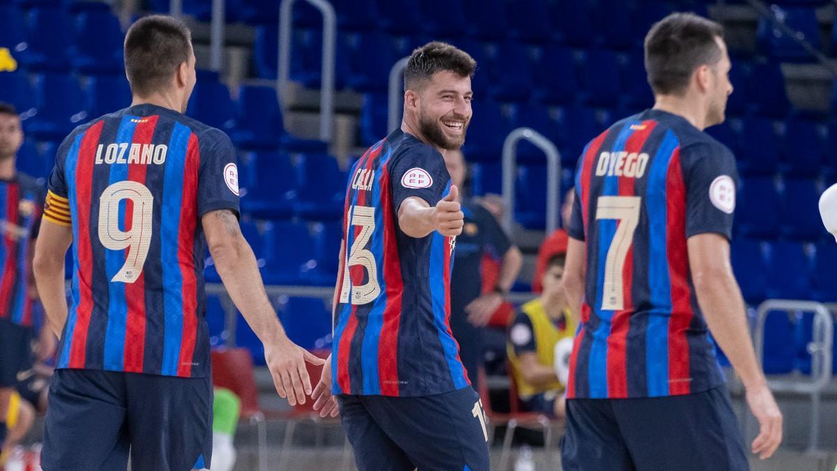 El Barça salda su primer amistoso con una goleada (11-0)