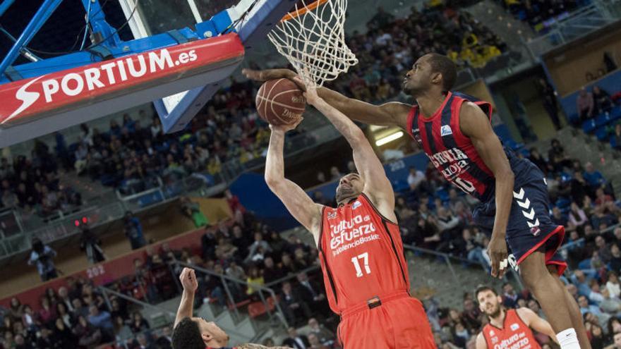 El Valencia Basket cae ante el Baskonia