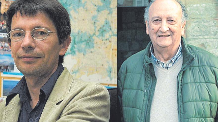 Xosé Santos Solla e Francisco Candela