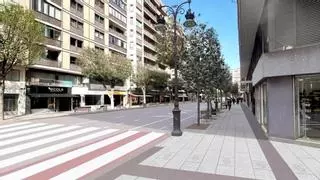 La calle Colón comenzará su transformación el próximo lunes con semáforos para bicis y el sello Valentia salpicando las aceras