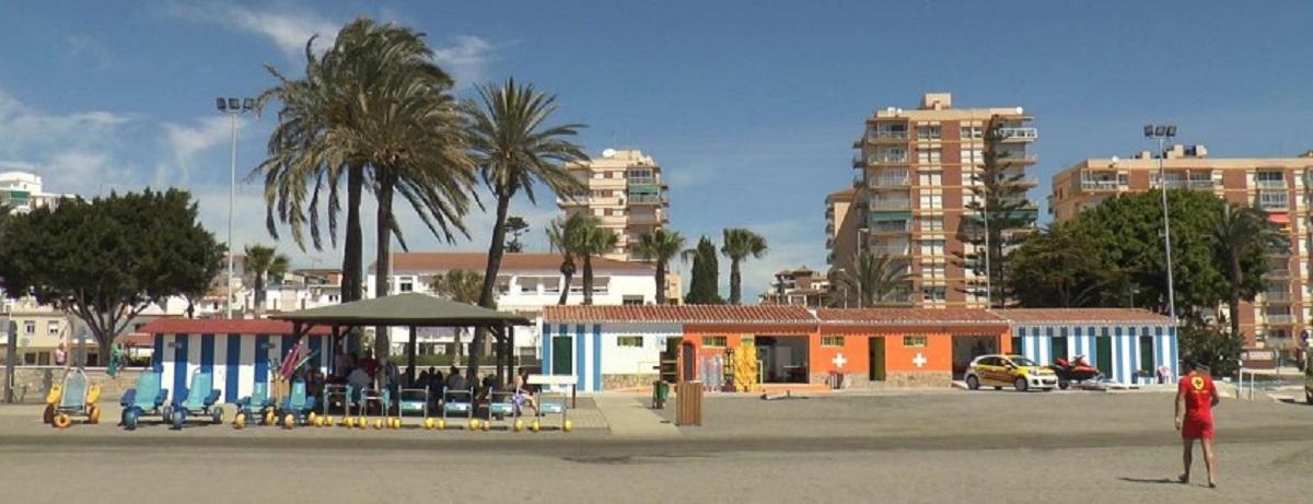 Playas adaptadas en Vélez-Málaga.