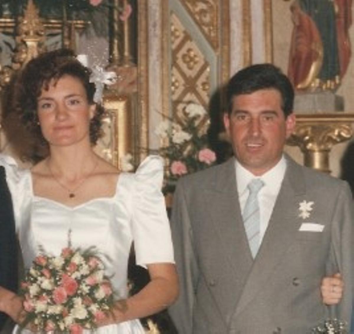 La ourensana Julia dos Ramos y su marido Salvador Barrio.
