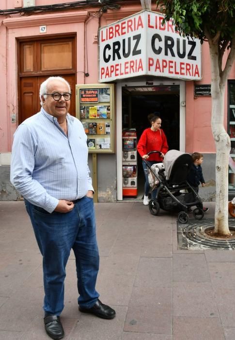 18/02/2020 SAN GREGORIO. TELDE.  Reportaje en la Libreria Cruz que se transpasa. Fotógrafa: YAIZA SOCORRO.  | 18/02/2020 | Fotógrafo: Yaiza Socorro