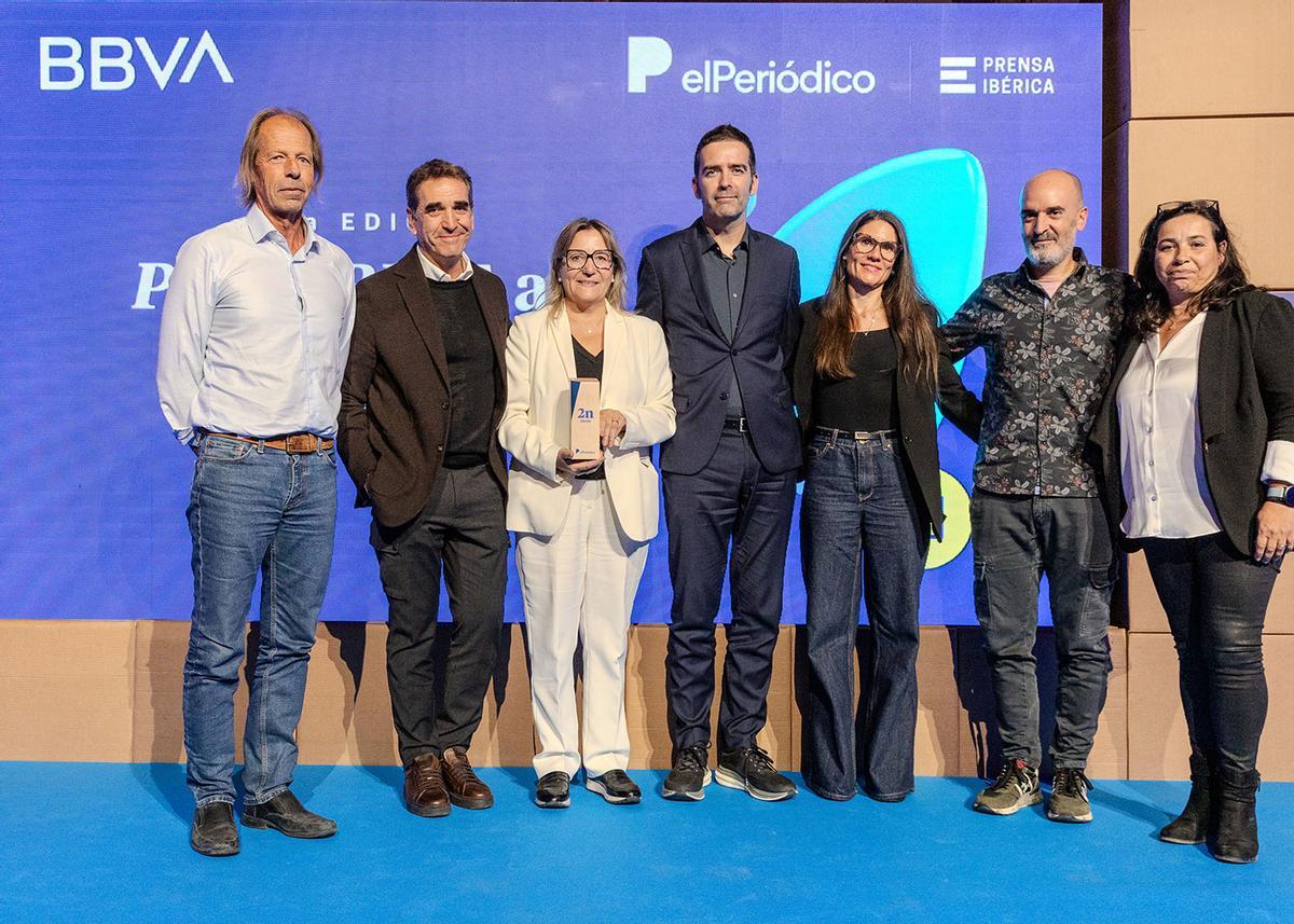 Manresa Il·lumina, ganadores del segundo premio.