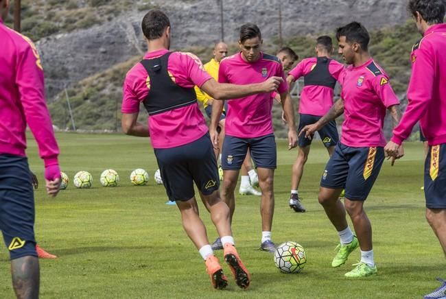 Entrenamiento de la UD Las Palmas