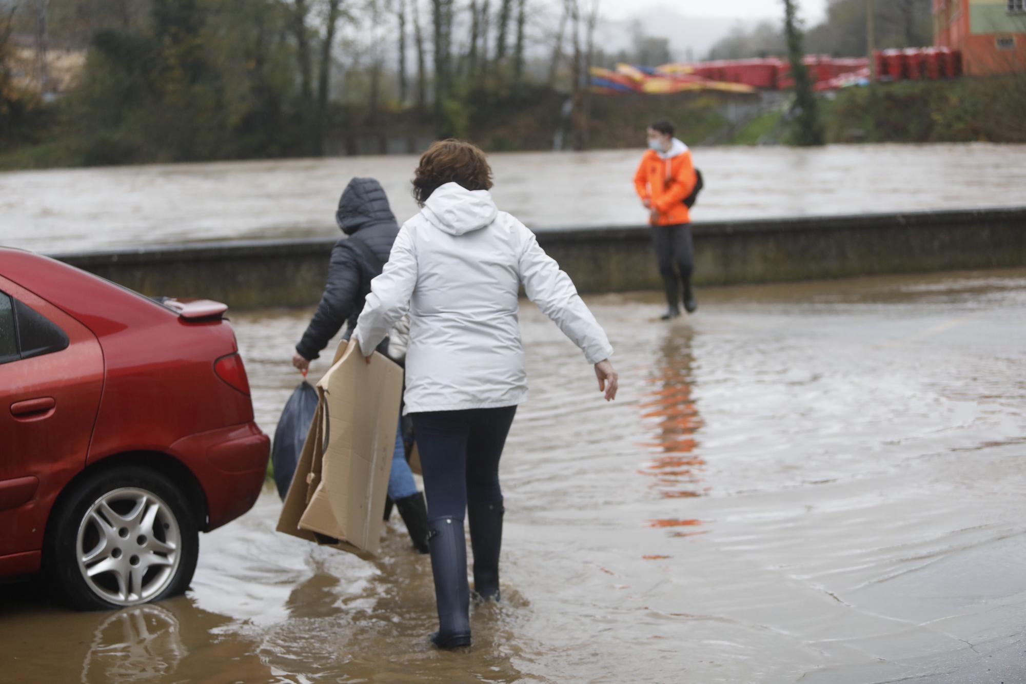 Temporal en Asturias: el Oriente de la region, anegado