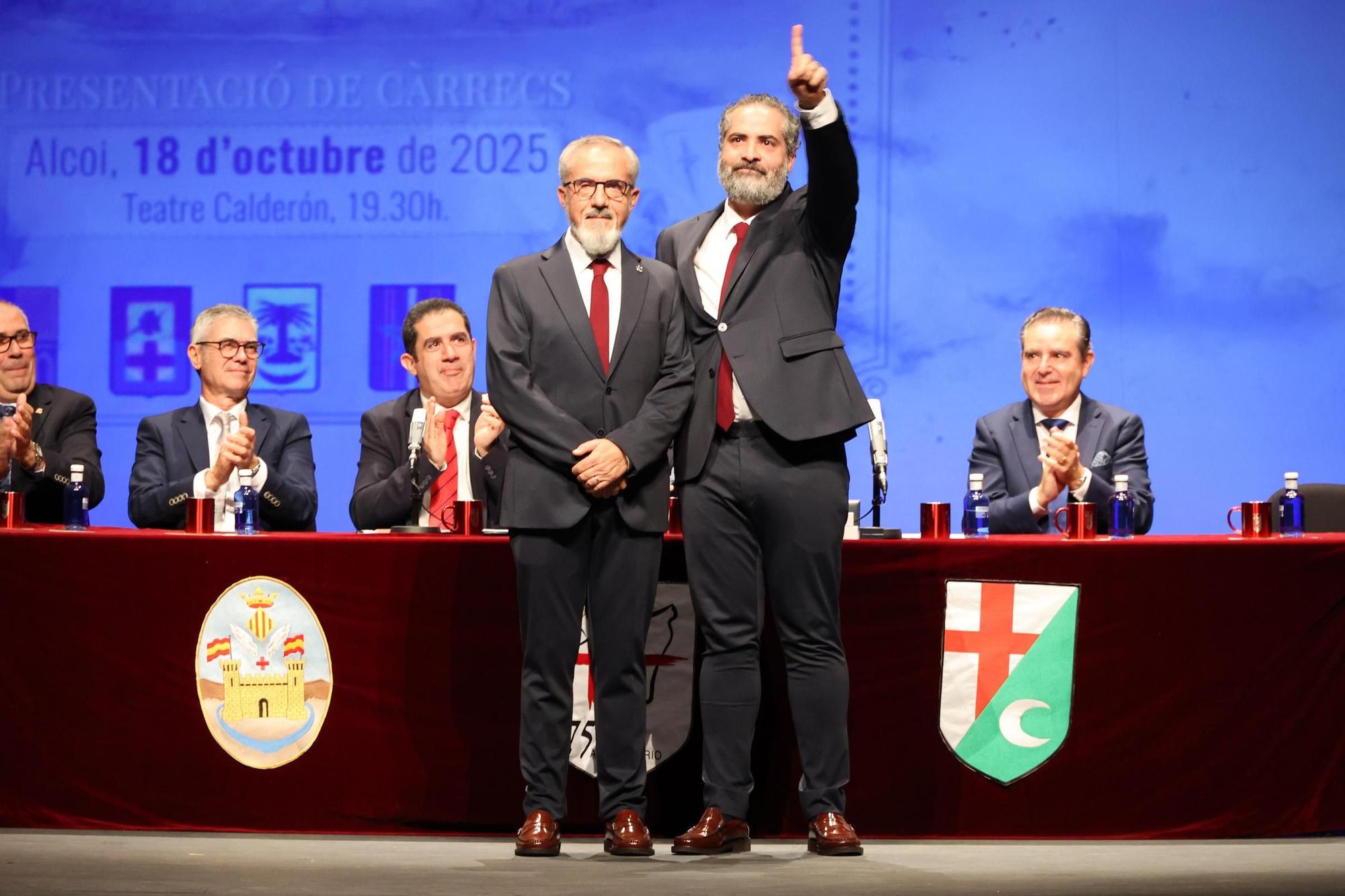 La presentación de los cargos festeros de Alcoy de 2026, en imágenes