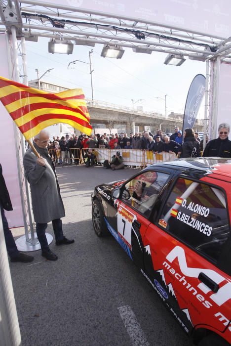 Espectaculars cotxes al Rally Costa Brava