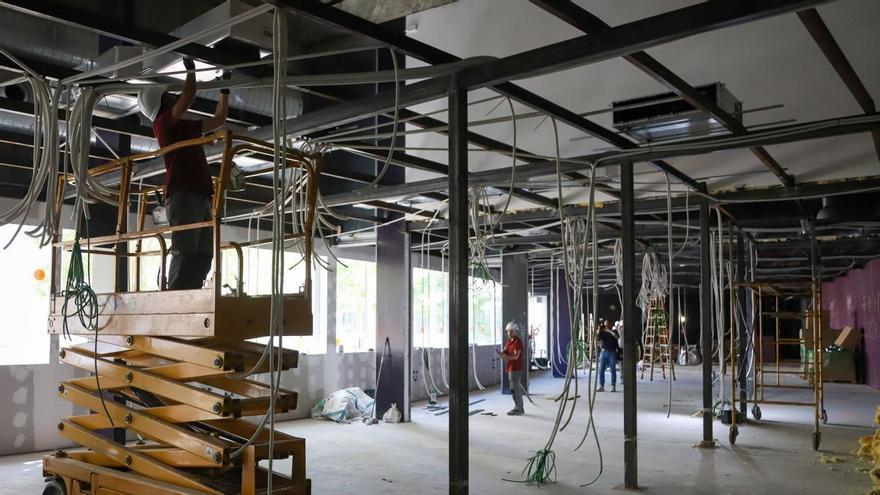 FOTOGALERÍA | Así avanzan las obras para el traslado del centro de salud Los Pinos al Palacio de Congresos de Badajoz
