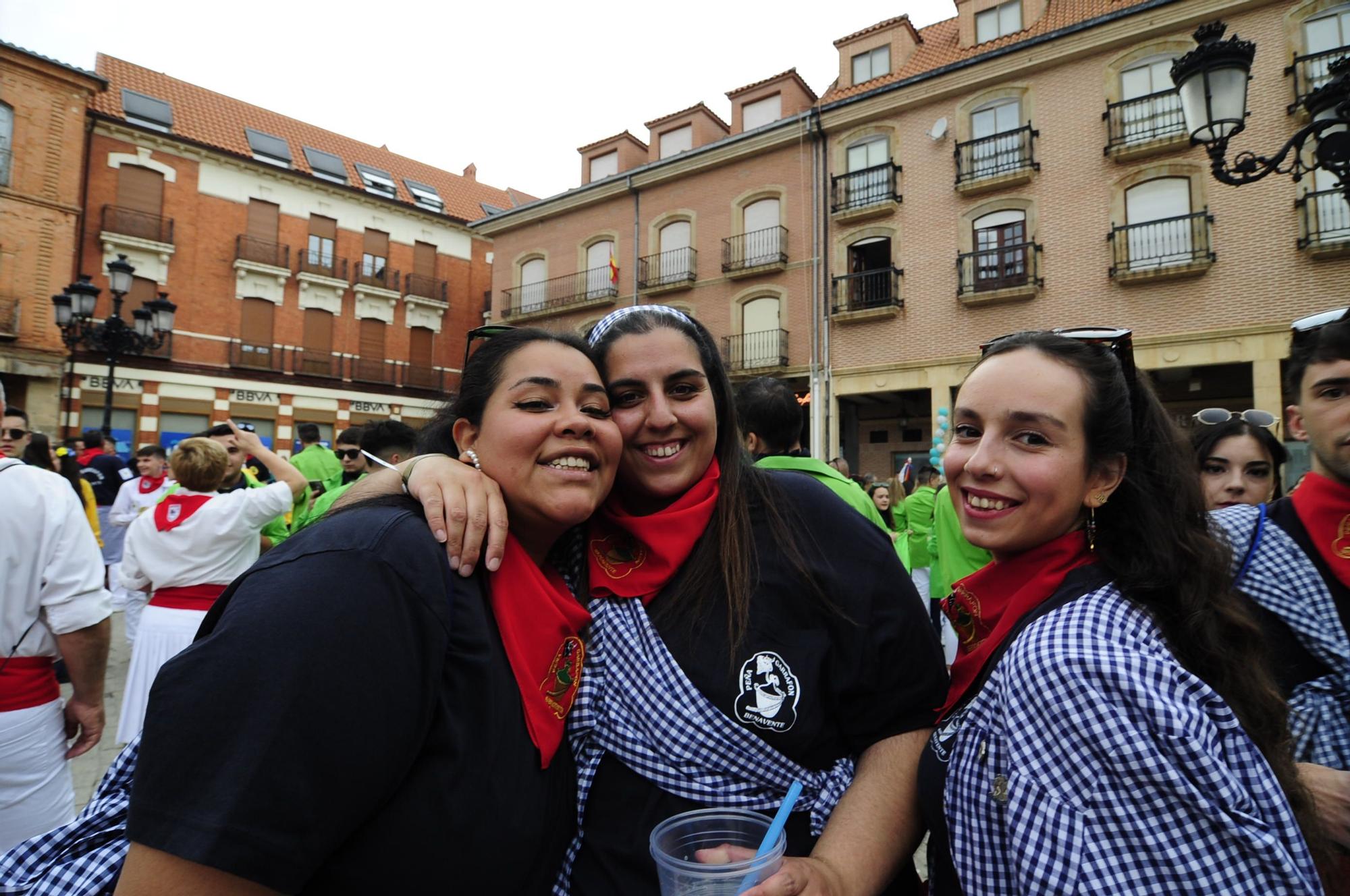 El chupinazo de Rencoroso: Así ha estado la Plaza Mayor de Benavente