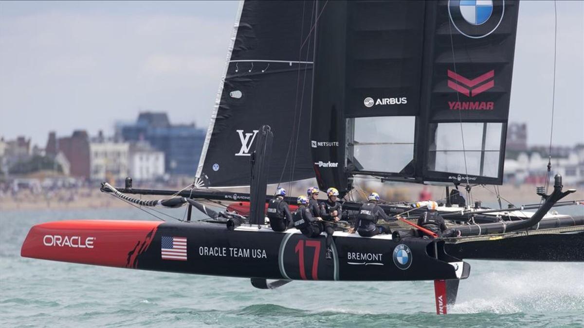 El Oracle, durante un entrenamiento