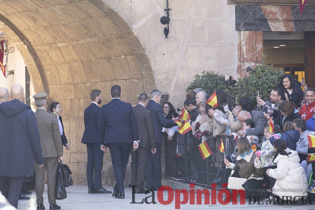 Visita de los reyes de España a Caravaca (Ayuntamiento)